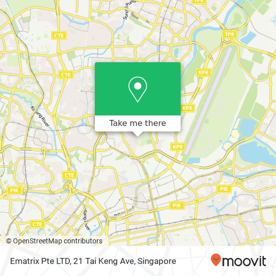 Ematrix Pte LTD, 21 Tai Keng Ave地图