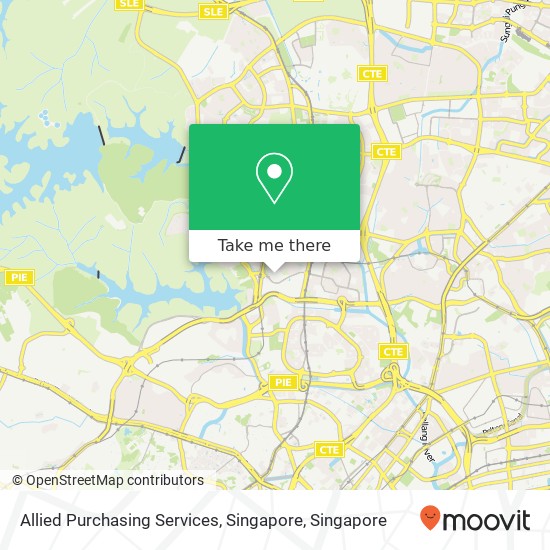 Allied Purchasing Services, Singapore map