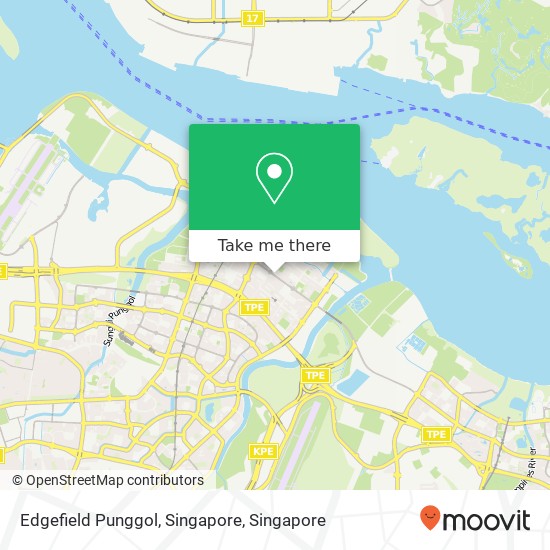 Edgefield Punggol, Singapore map