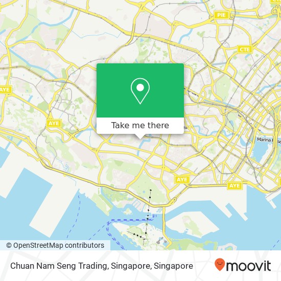Chuan Nam Seng Trading, Singapore map