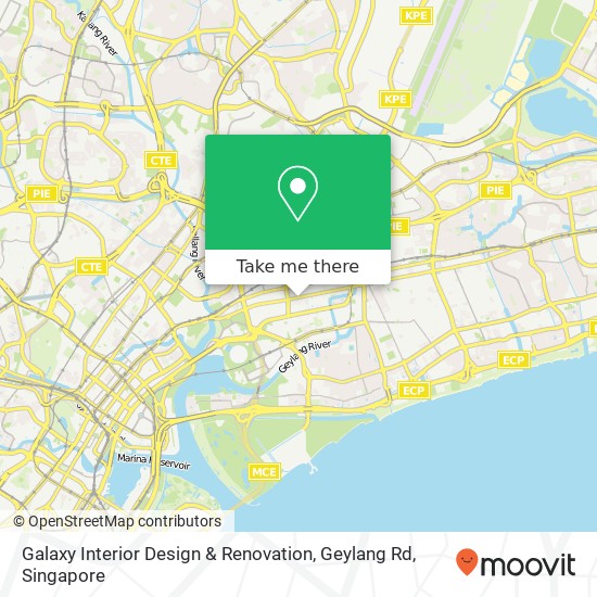 Galaxy Interior Design & Renovation, Geylang Rd地图