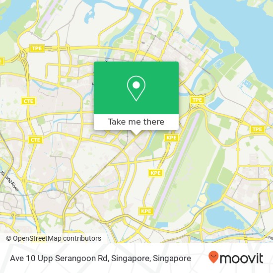 Ave 10 Upp Serangoon Rd, Singapore map