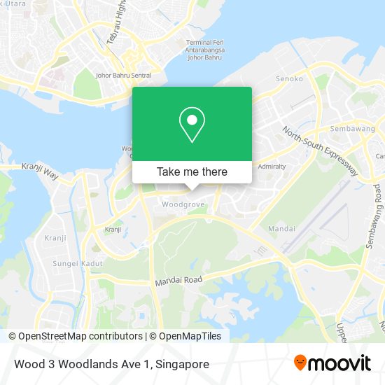 Wood 3 Woodlands Ave 1 map