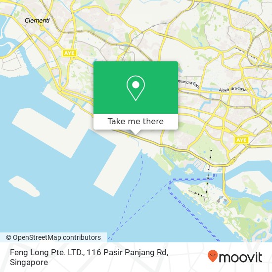 Feng Long Pte. LTD., 116 Pasir Panjang Rd地图