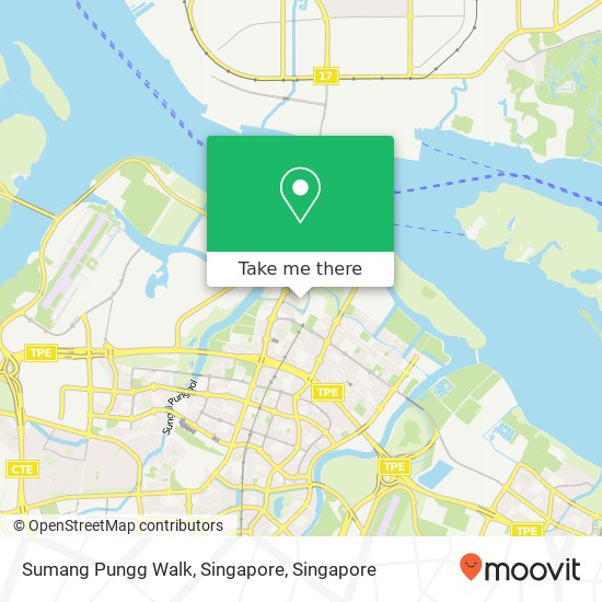 Sumang Pungg Walk, Singapore map