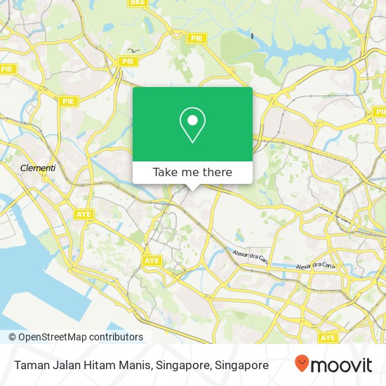 Taman Jalan Hitam Manis, Singapore地图