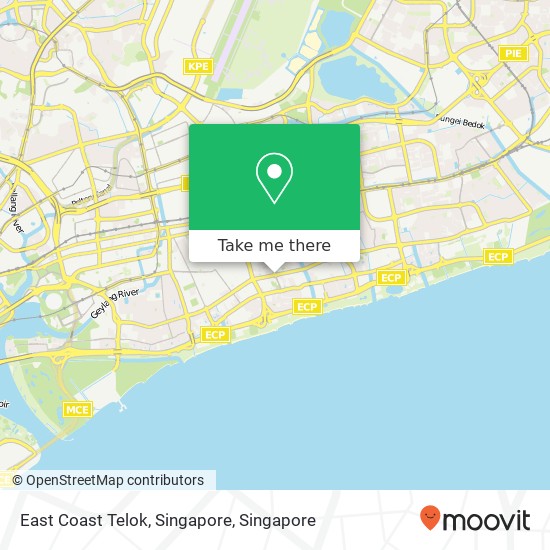 East Coast Telok, Singapore map