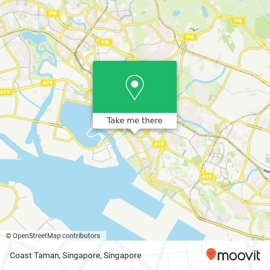 Coast Taman, Singapore map