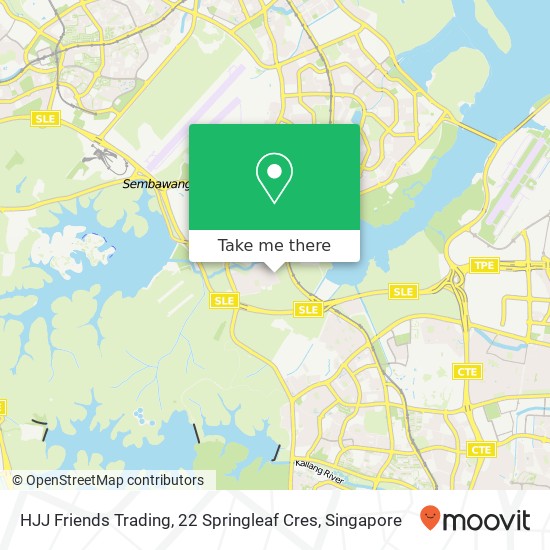 HJJ Friends Trading, 22 Springleaf Cres地图