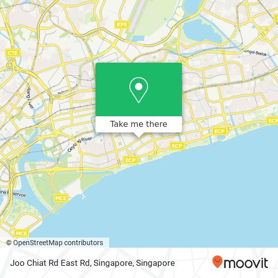Joo Chiat Rd East Rd, Singapore map
