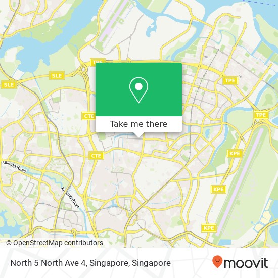 North 5 North Ave 4, Singapore map