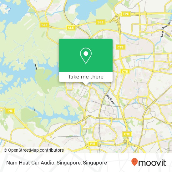 Nam Huat Car Audio, Singapore map