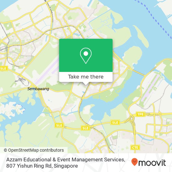 Azzam Educational & Event Management Services, 807 Yishun Ring Rd map