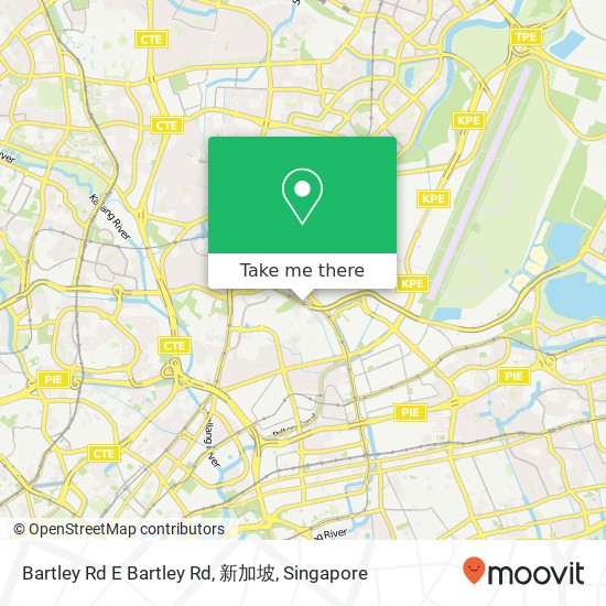 Bartley Rd E Bartley Rd, 新加坡 map