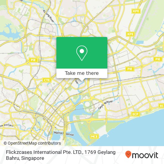 Flickzcases International Pte. LTD., 1769 Geylang Bahru地图