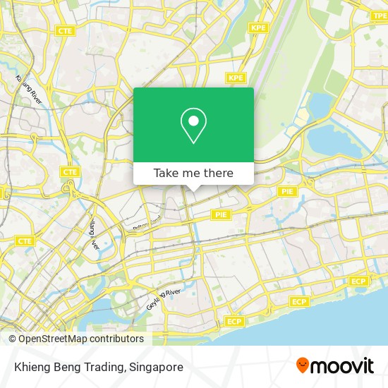 Khieng Beng Trading map