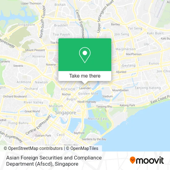 Asian Foreign Securities and Compliance Department (Afscd)地图