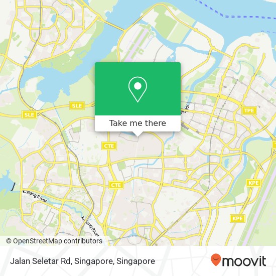 Jalan Seletar Rd, Singapore地图