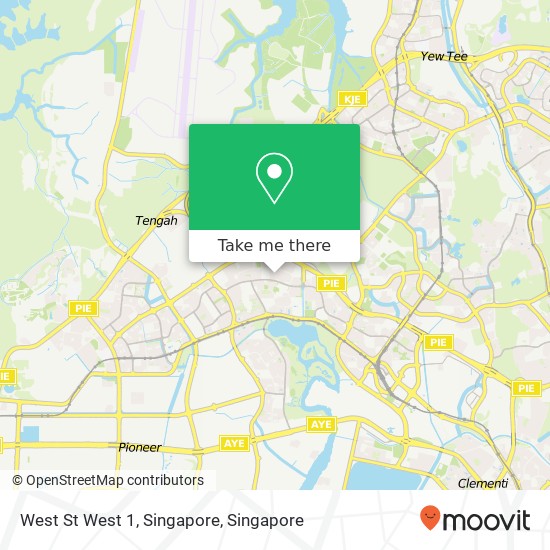 West St West 1, Singapore地图