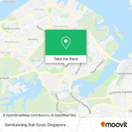 Sembawang Bah Soon map