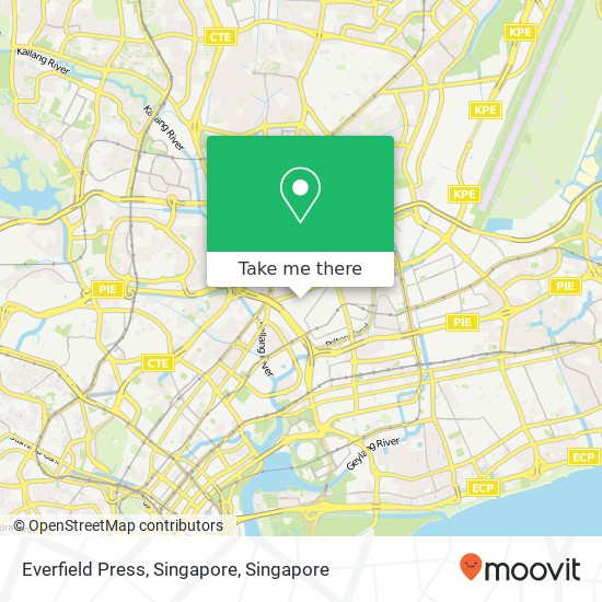 Everfield Press, Singapore map