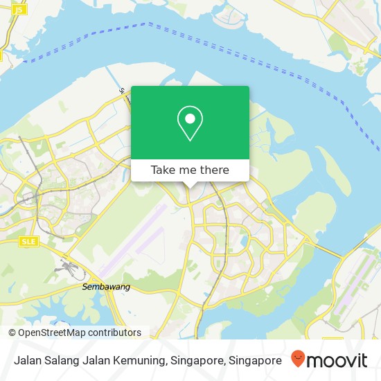 Jalan Salang Jalan Kemuning, Singapore地图