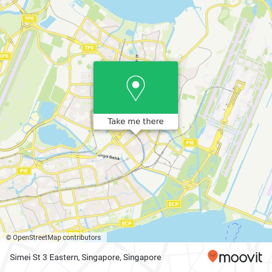 Simei St 3 Eastern, Singapore地图