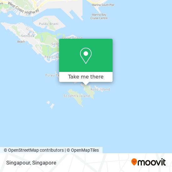 Singapour地图