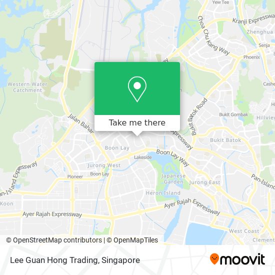 Lee Guan Hong Trading map