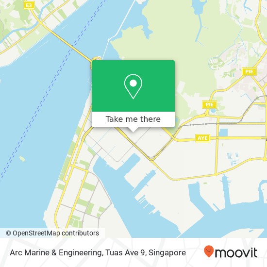 Arc Marine & Engineering, Tuas Ave 9 map