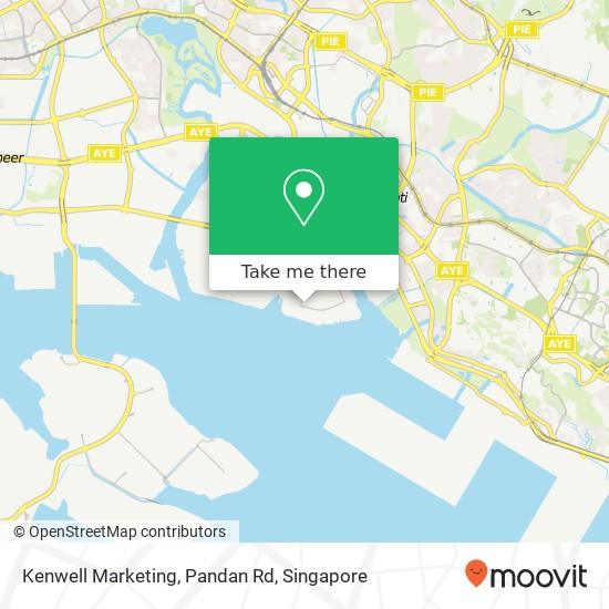 Kenwell Marketing, Pandan Rd map