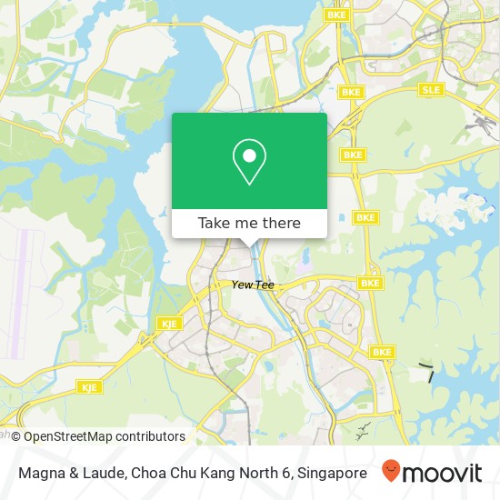 Magna & Laude, Choa Chu Kang North 6 map