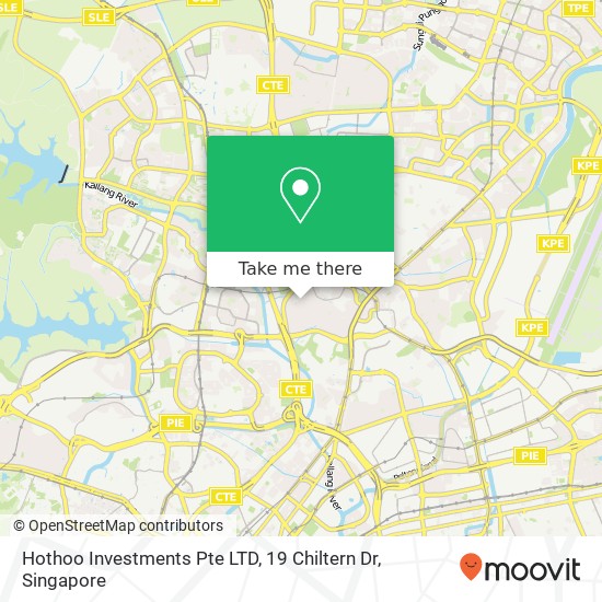 Hothoo Investments Pte LTD, 19 Chiltern Dr map