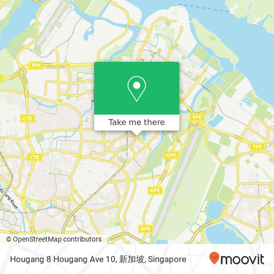 Hougang 8 Hougang Ave 10, 新加坡 map