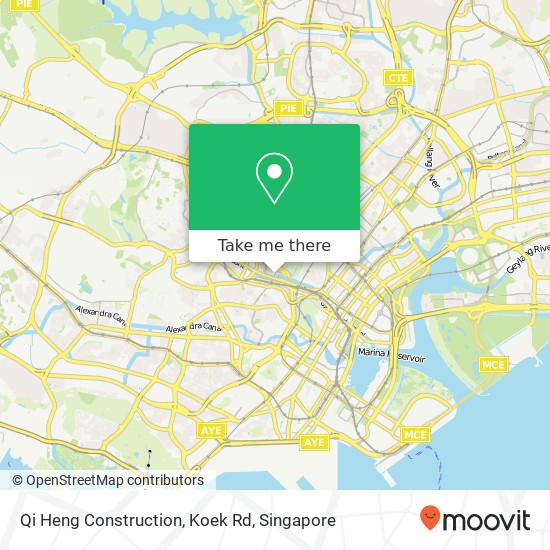 Qi Heng Construction, Koek Rd地图