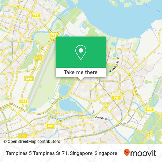 Tampines 5 Tampines St 71, Singapore地图