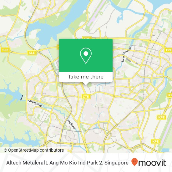 Altech Metalcraft, Ang Mo Kio Ind Park 2 map