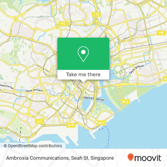 Ambrosia Communications, Seah St map