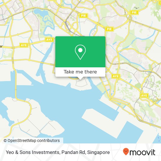 Yeo & Sons Investments, Pandan Rd map