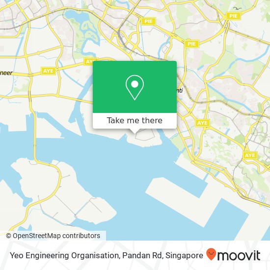 Yeo Engineering Organisation, Pandan Rd map