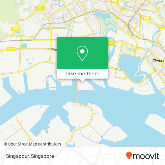 Singapour map
