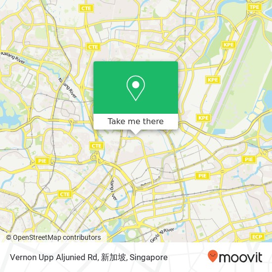 Vernon Upp Aljunied Rd, 新加坡 map