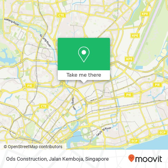 Ods Construction, Jalan Kemboja map
