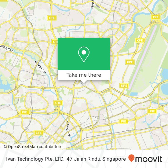 Ivan Technology Pte. LTD., 47 Jalan Rindu map