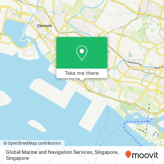 Global Marine and Navigation Services, Singapore map