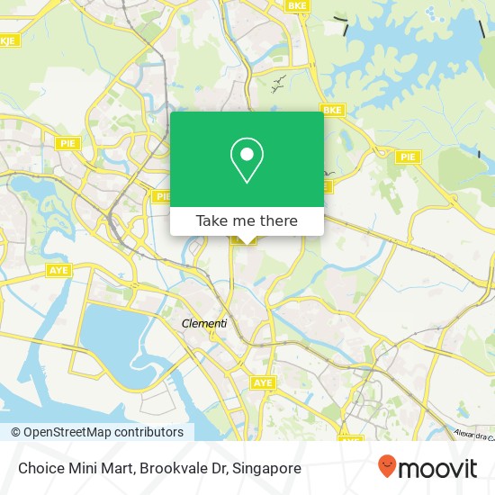 Choice Mini Mart, Brookvale Dr地图