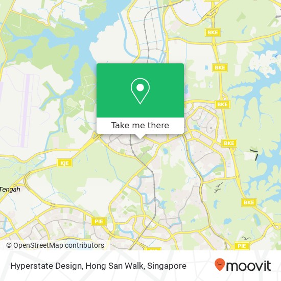 Hyperstate Design, Hong San Walk地图