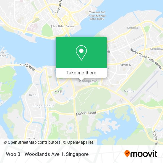 Woo 31 Woodlands Ave 1地图