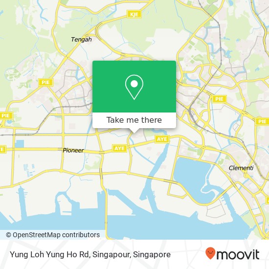 Yung Loh Yung Ho Rd, Singapour map