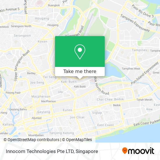 Innocom Technologies Pte LTD map